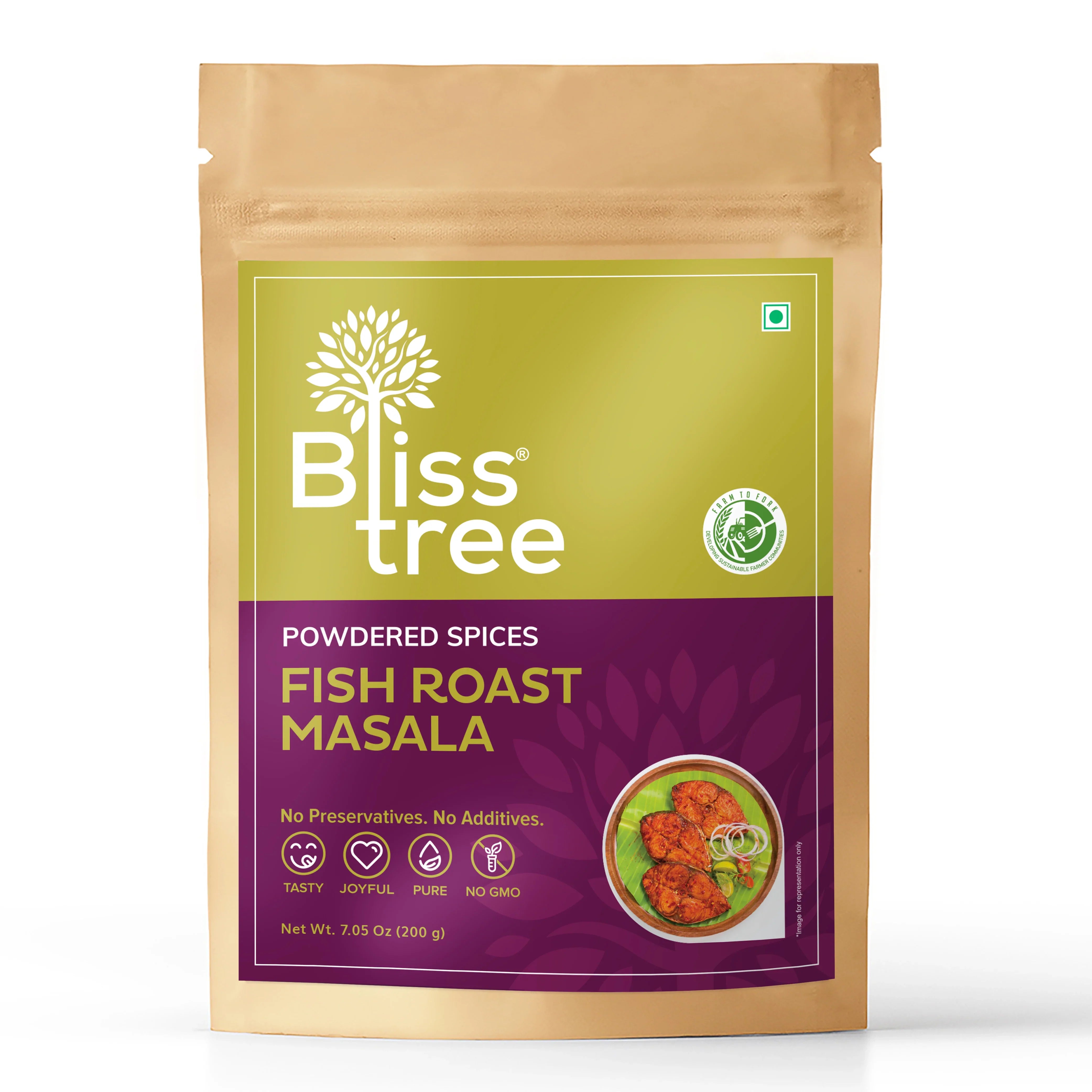 Blisstree Fish Roast Masala - 200g